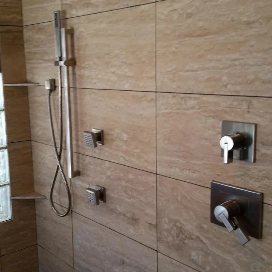 Shower fixture installation for Water Heater Replacement in Coral Springs